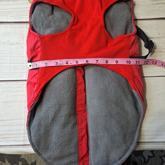 Eddie Bauer Red Step In Dog Jacket Harness Size Large - Picture 7 of 7